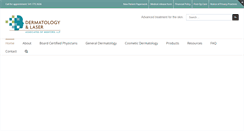 Desktop Screenshot of dermlaser.org